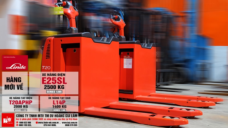 Xe nâng tay điện Linde T20APHP (Series 1157)