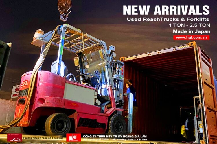 Hàng mới về 11.2020: Container xe nâng Nhật 1 tấn – 2.5 tấn